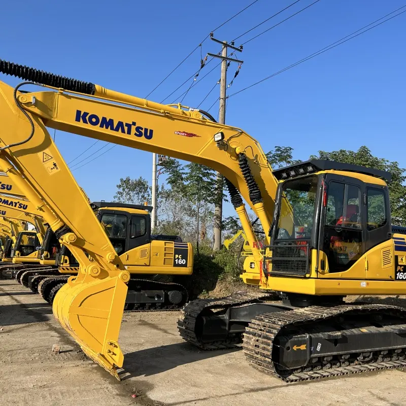 Used Komatsu PC160lc-7 Used Japan Original Komatsu Excavator