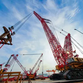 Crawler Crane SANY 55 Ton