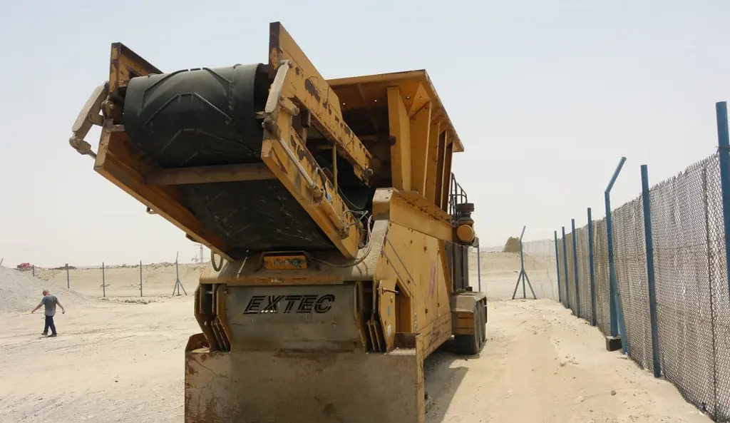 Mobile Shredder- Extec 3600 - 3