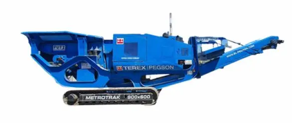 JAW CRUSHER TEREX PEGSON METRO TRAK HA