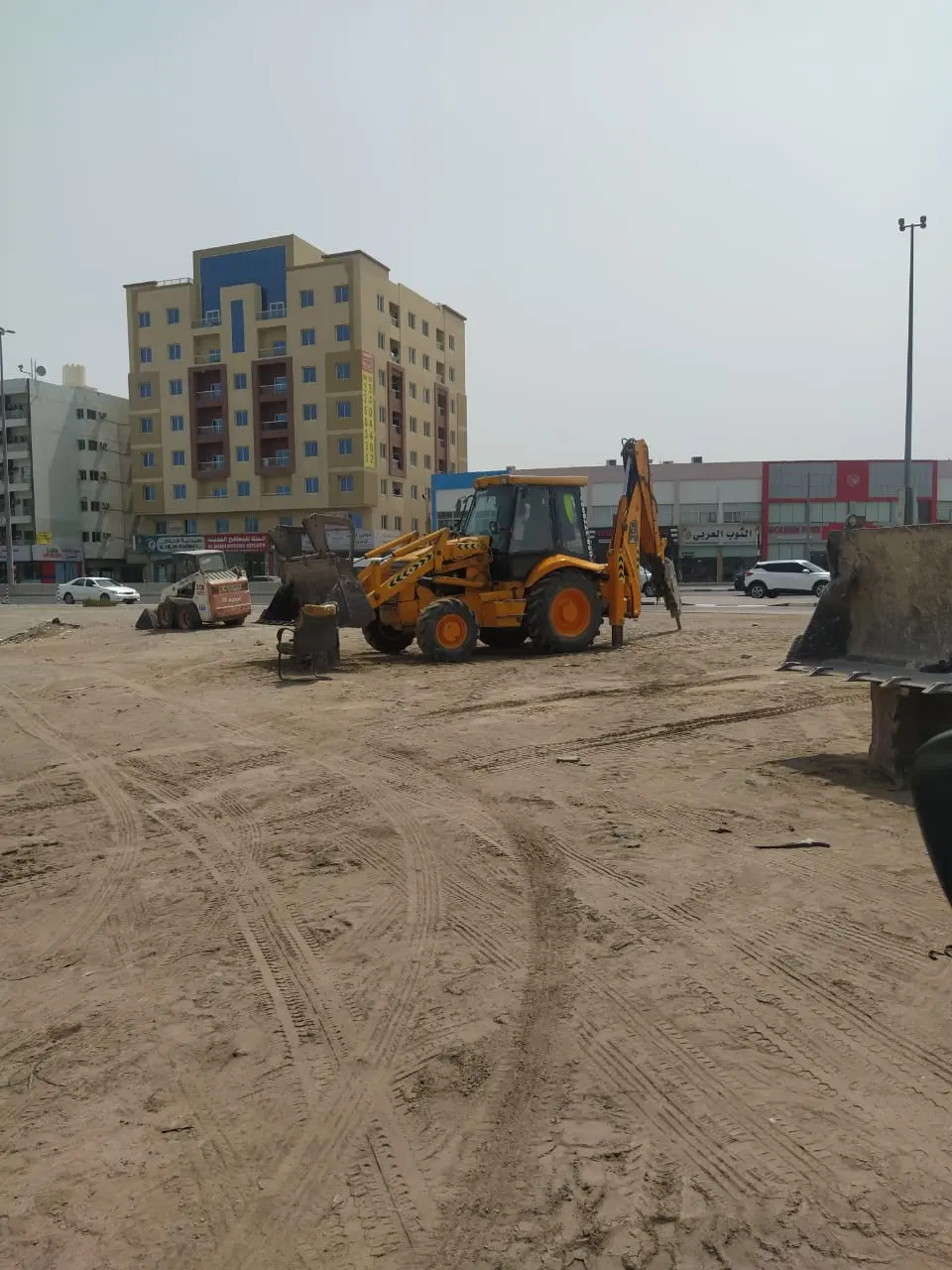 Backhoe Loader JCB 3CX With Jackhammer