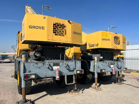 GROVE RT530E CRANE WITH WHEELS for Sale - 6