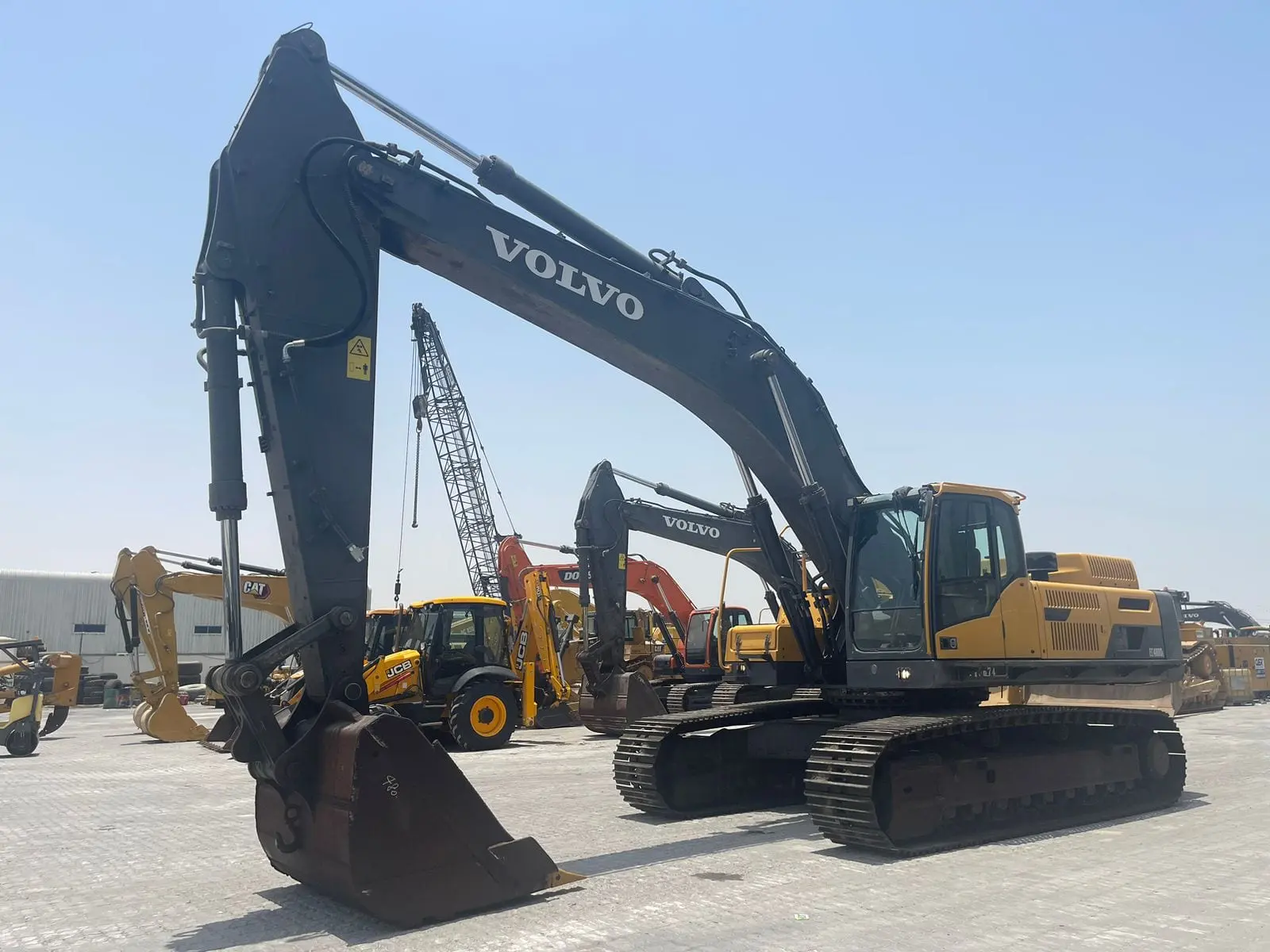 VOLVO EC480DL - 48TONS HYDRAULIC EXCAVATOR - 6