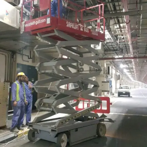 15 MTR DIESEL SCISSOR LIFT AVAILABLE FOR RENT