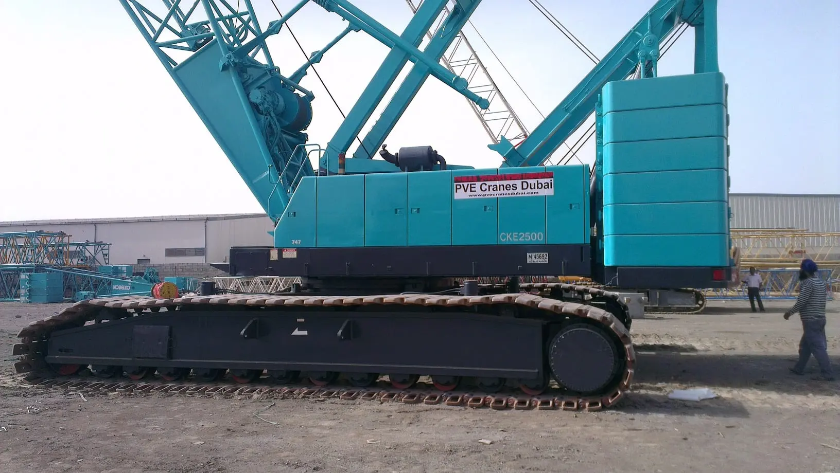 Kobelco CKE 2500 (250 TON) CRAWLER CRANE RENTAL