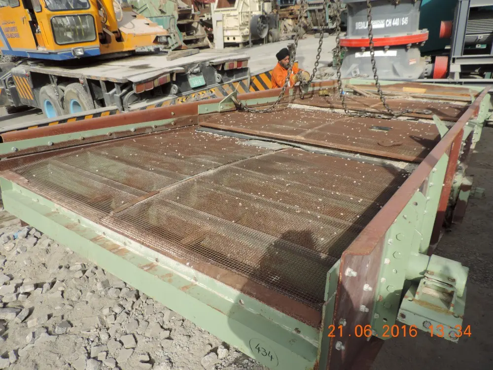 Vibrating screen weserhutte – 1 deck - 3