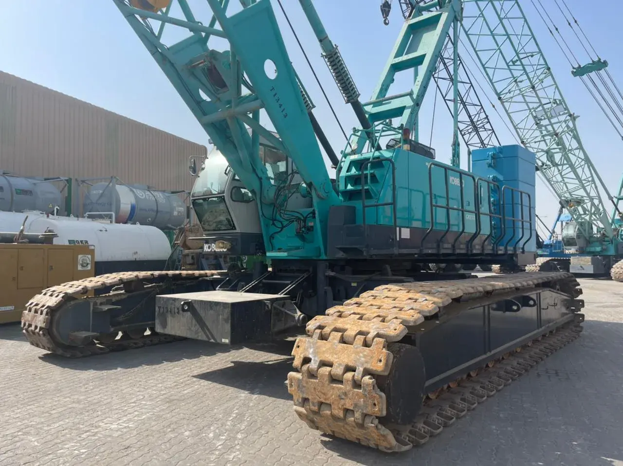 KOBELCO CKE1350-1F – 135TONS CRAWLER CRANE 2008 - 3