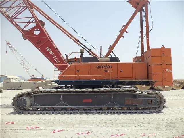 Fushun (160 TON) Crawler Crane available on rent - 4