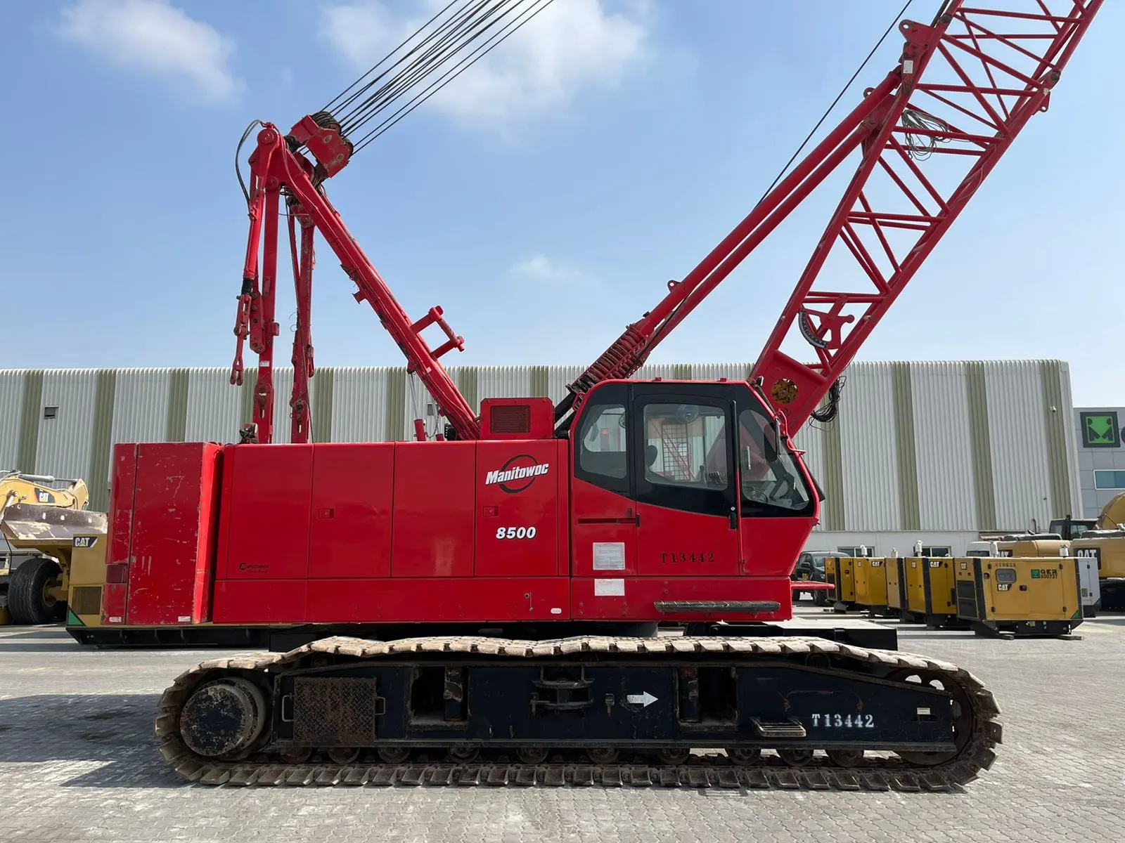 MANITOWOC 8500-1 – 850TONS CRAWLER CRANE 56 MTR