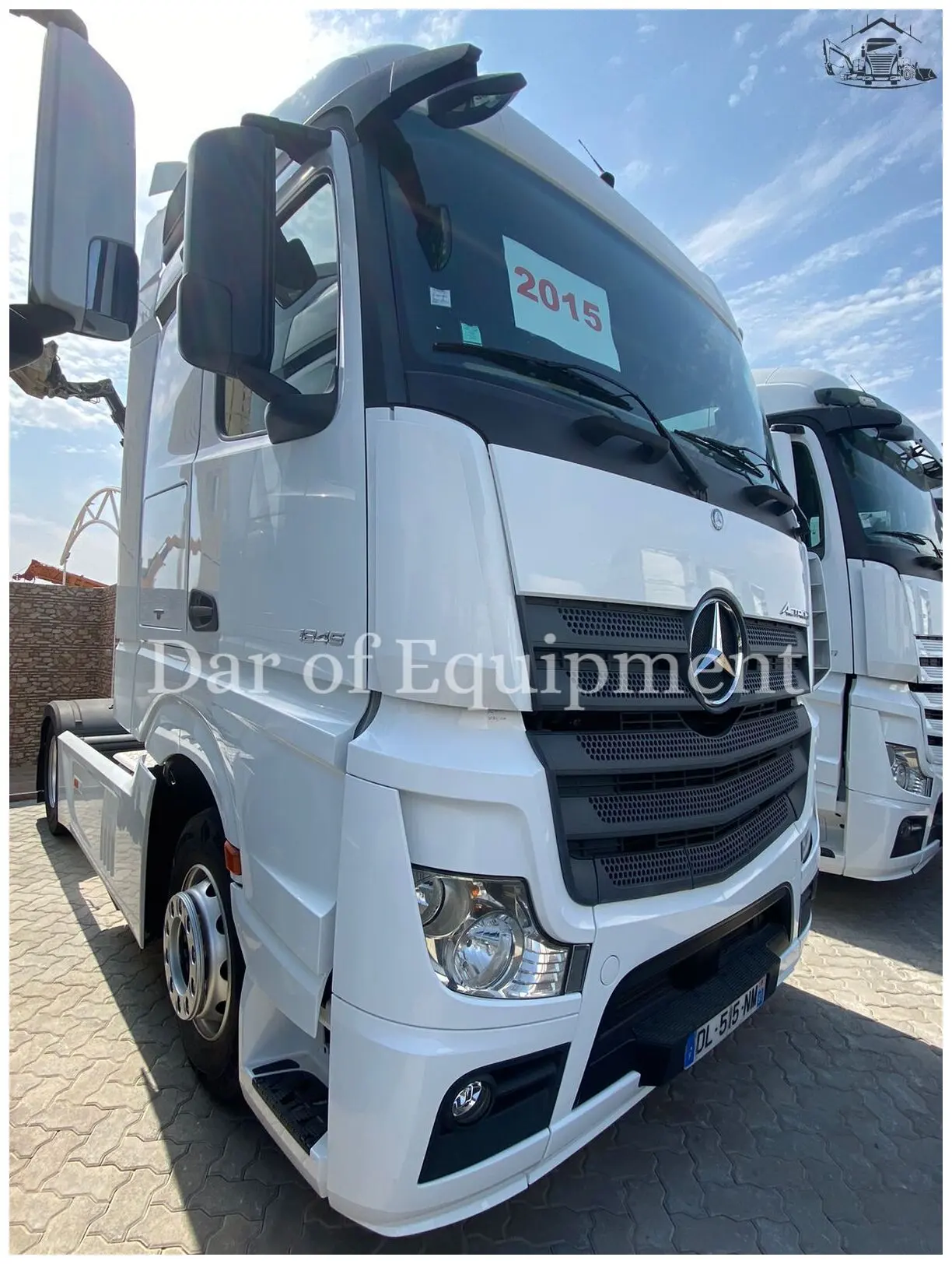 2015 Mercedes Actros 1845 Head Truck 4x2 - 2