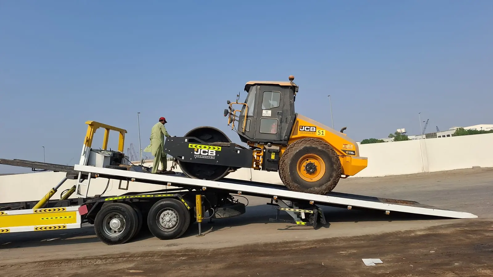 Jcb roller monthly basis..price on call
