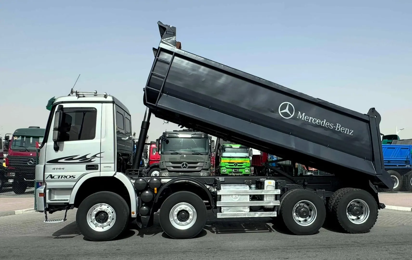 Mercedes Actros 4144 Dumper Truck  - 4
