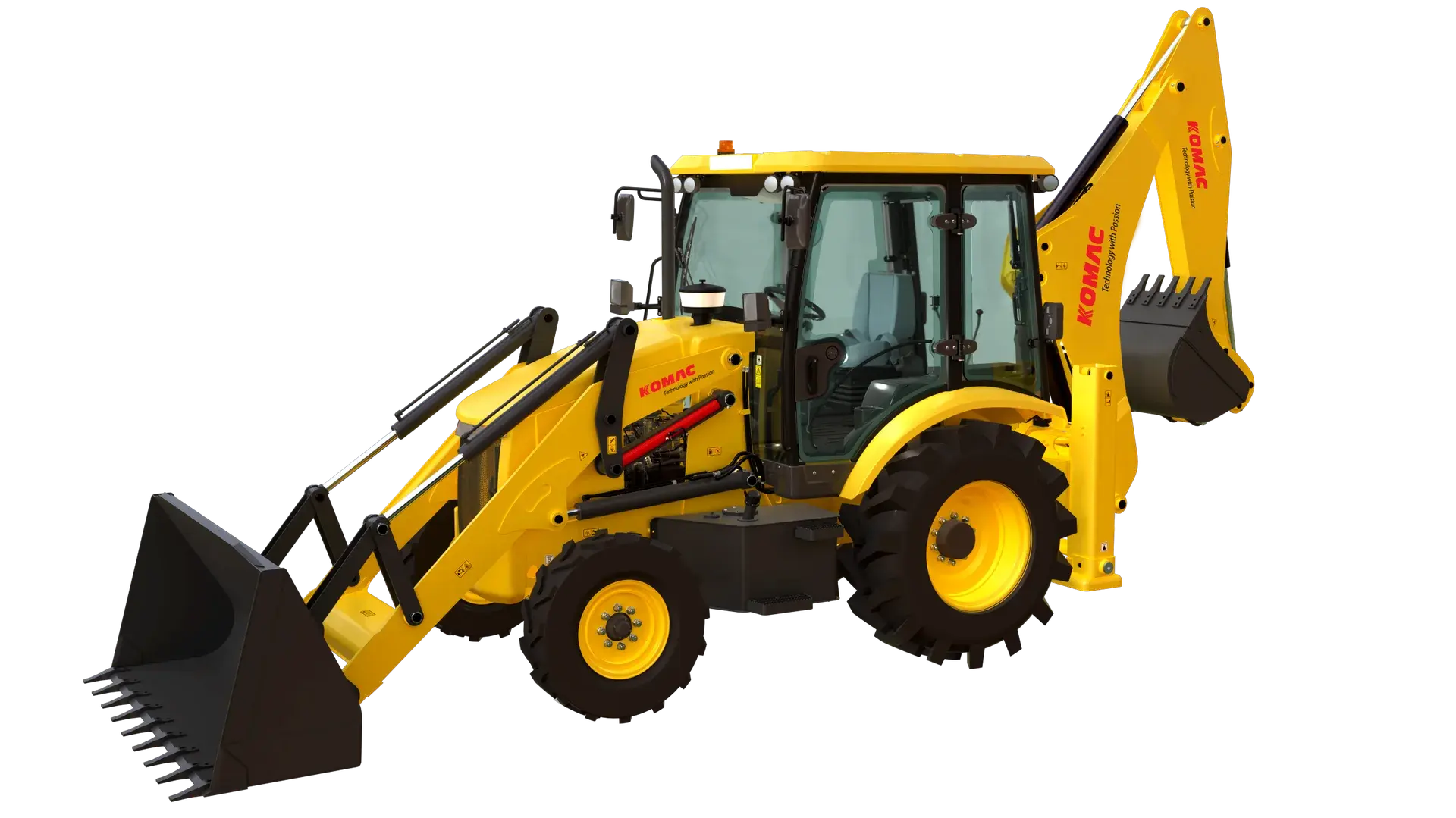 KOMAC BACKHOE LOADER