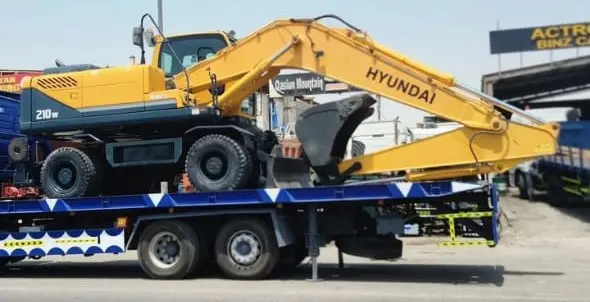 Wheel Excavator Hyundai 210W