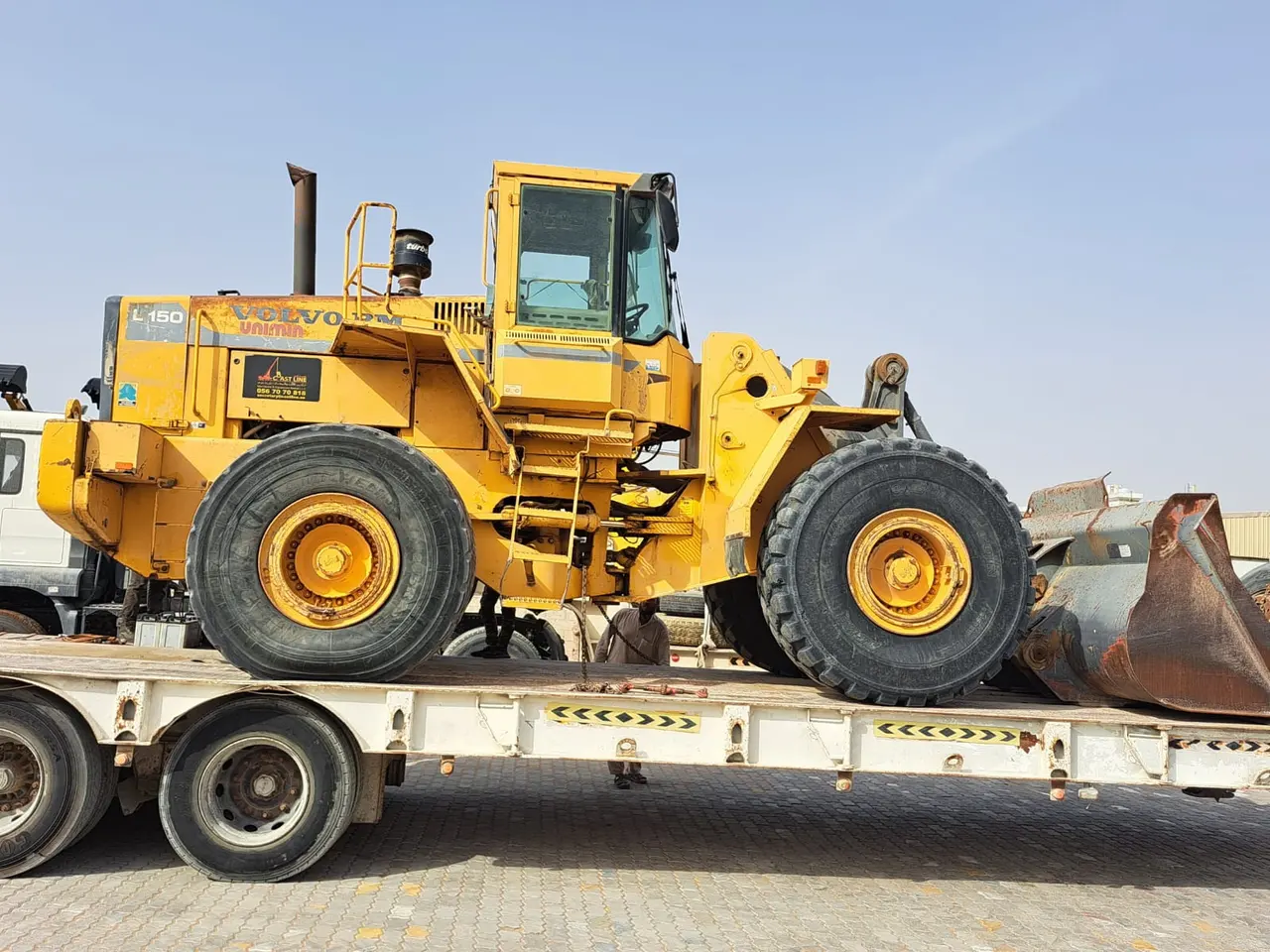 Wheel Loader Shovel VOVLO L150 1994