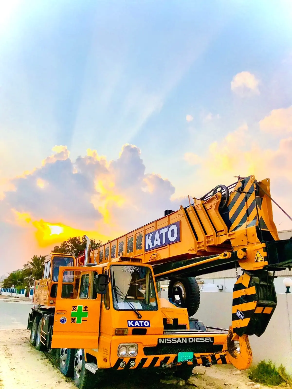 KATO 50 ton crane available on rent - 2
