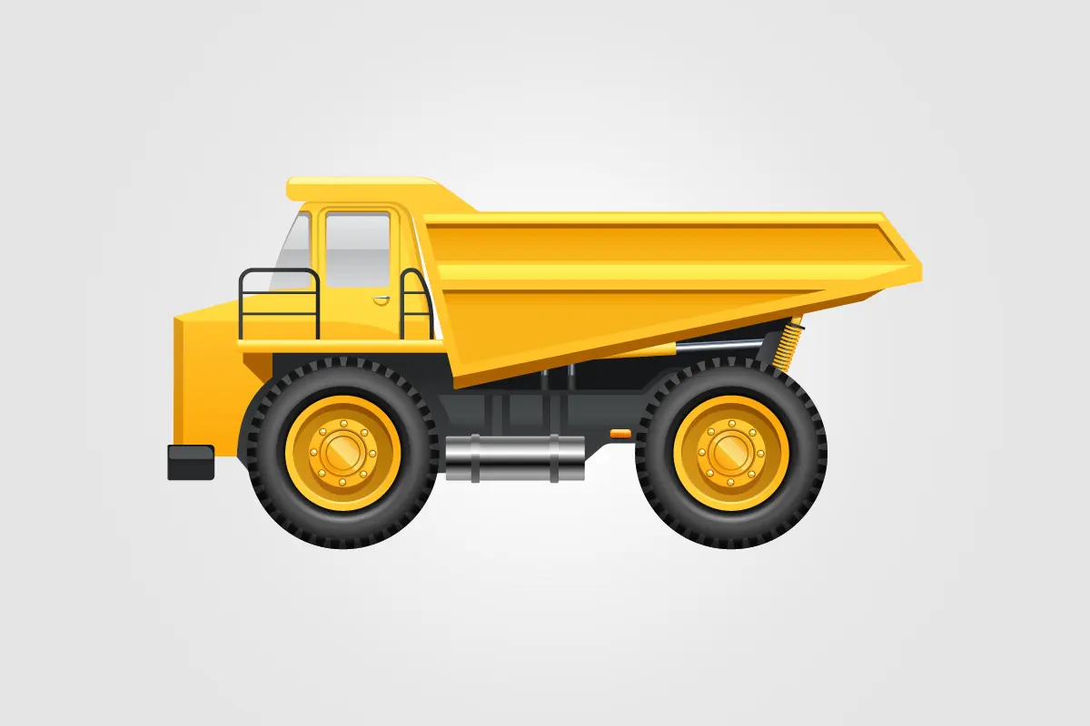 Dump Truck Six Wheel 35 cbm VOLVO