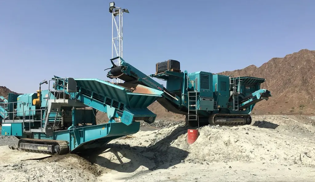 Mobile Crushing Plant Terex Pegson