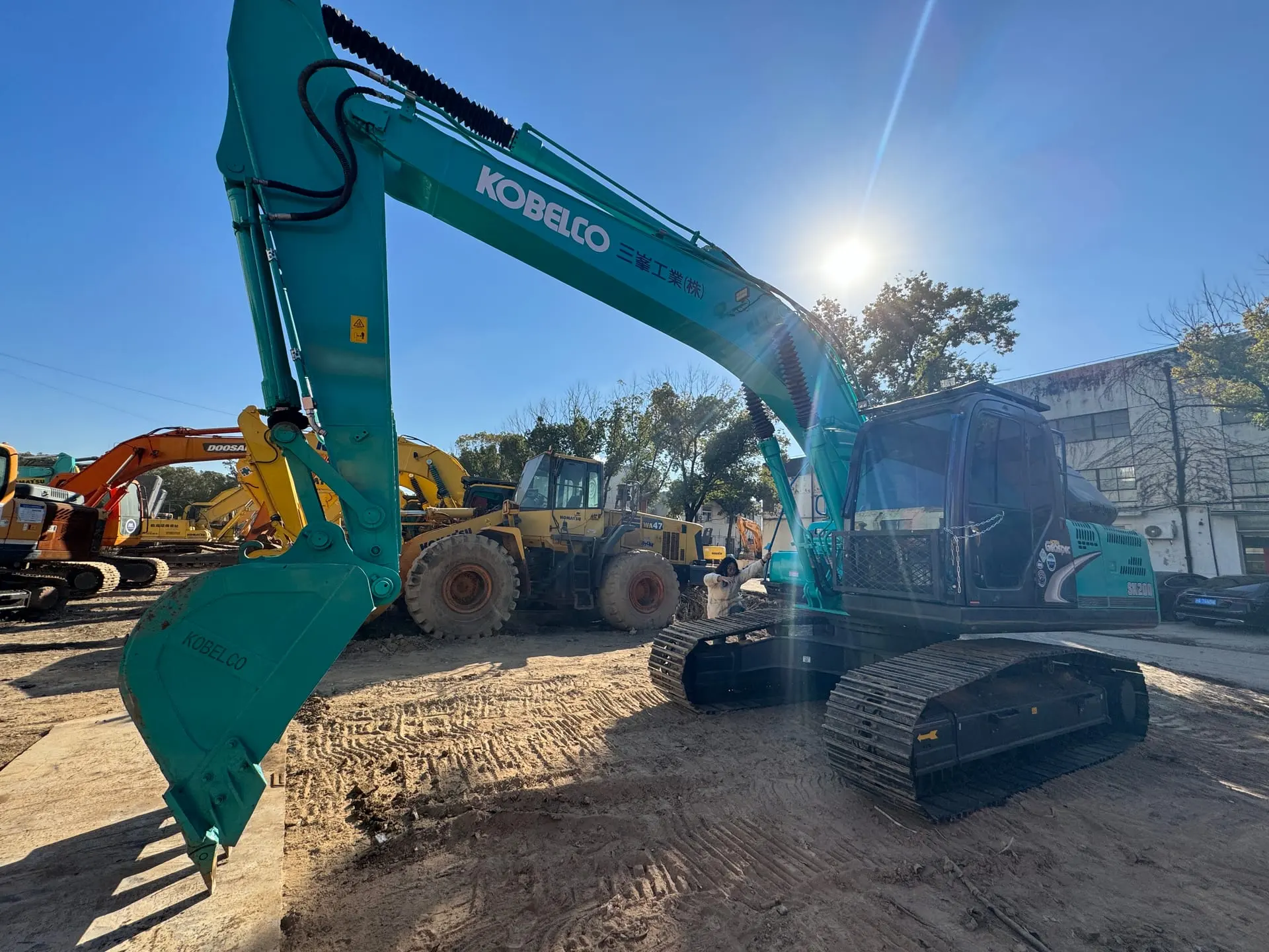 Kobelco Lattice Crawler Excavator for sale  - 4