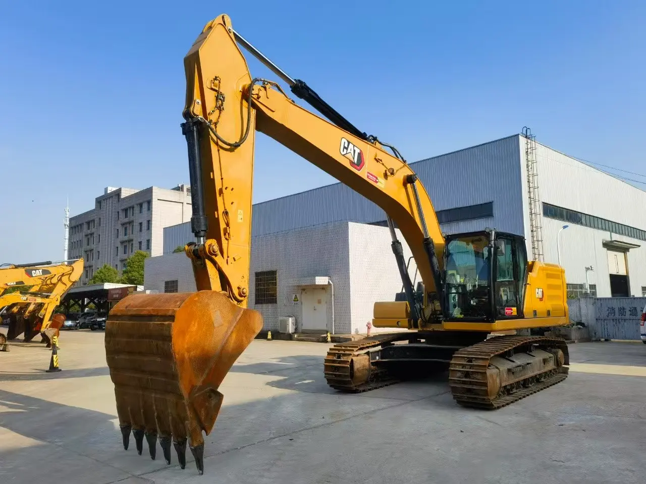 Caterpillar excavator