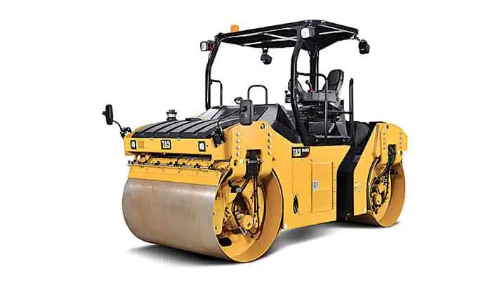 CATERPILLAR DOUBLE DRUM ROLLER AVAILABLE ON RENT