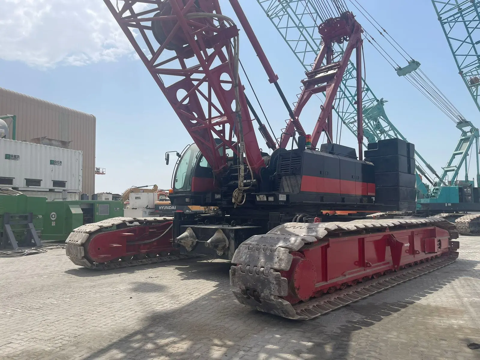 HITACHI SCX2500 – 250TONS CRAWLER CRANE 60 MTR - 4