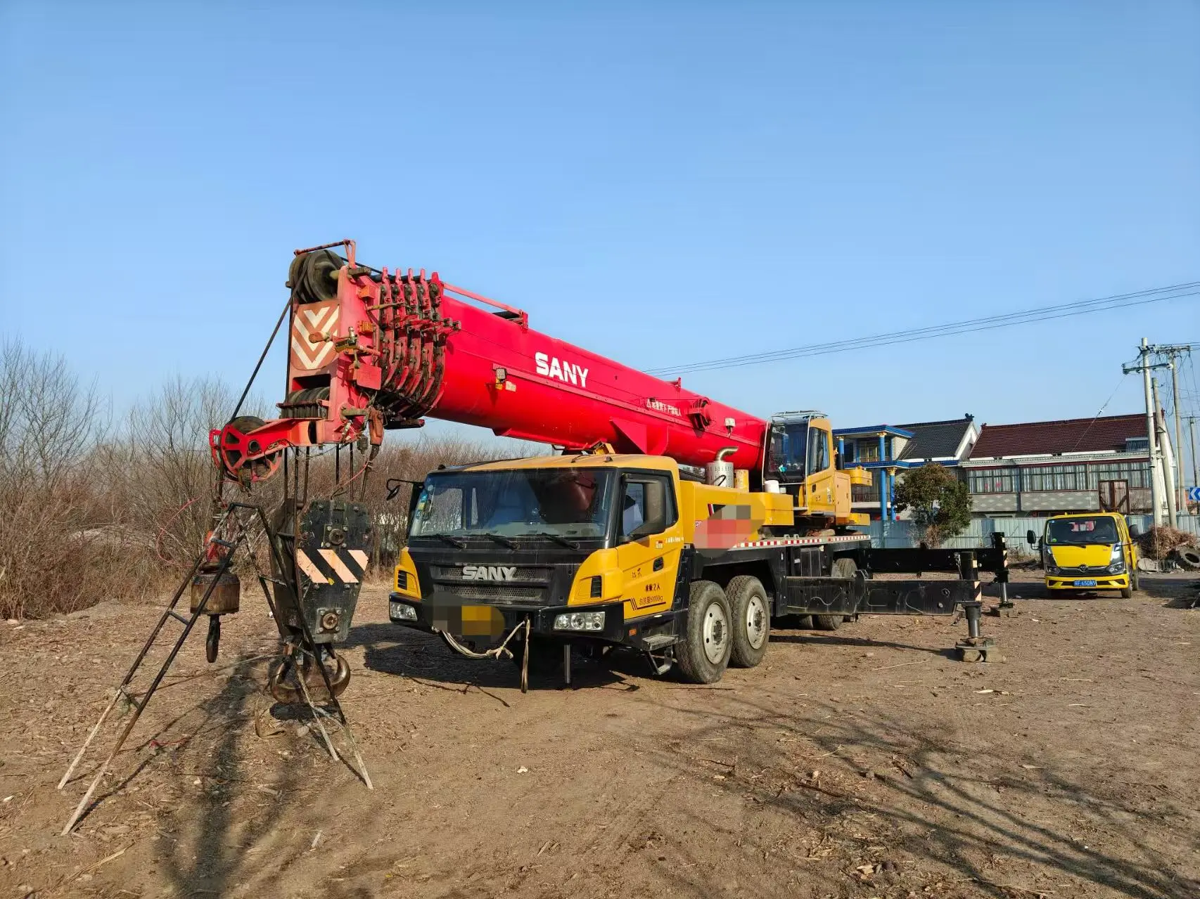 Sany750T6 crane - 2