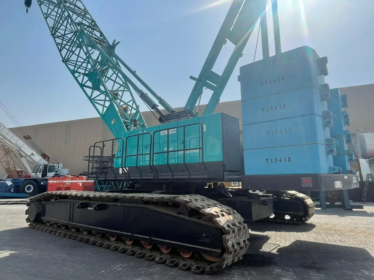 KOBELCO CKE1350-1F – 135TONS CRAWLER CRANE 2008 - 5
