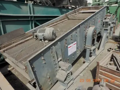 Weserhutte vibrating screen 2-deck (HV1631) - 2