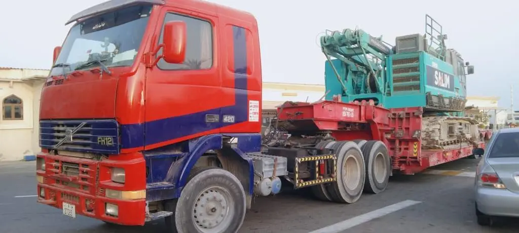 Lowbed Trailer 12 meter Volvo
