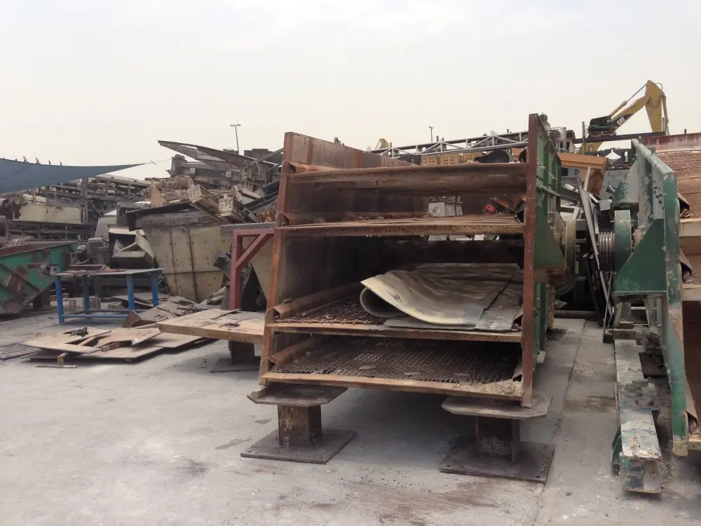Vibrating screen-4 deck anfer maf - 4