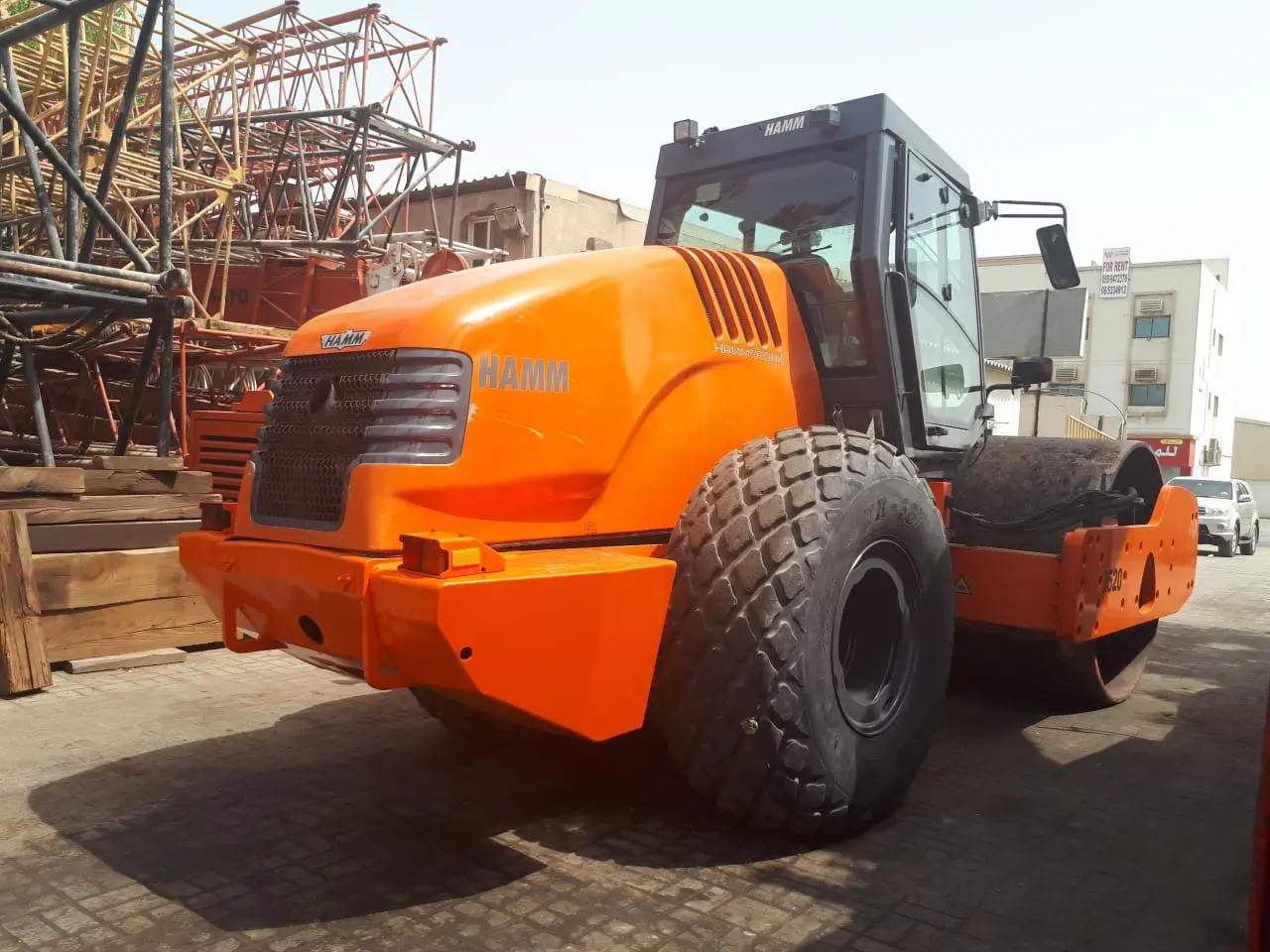 USED HAMM 3520 ROAD ROLLER - 2