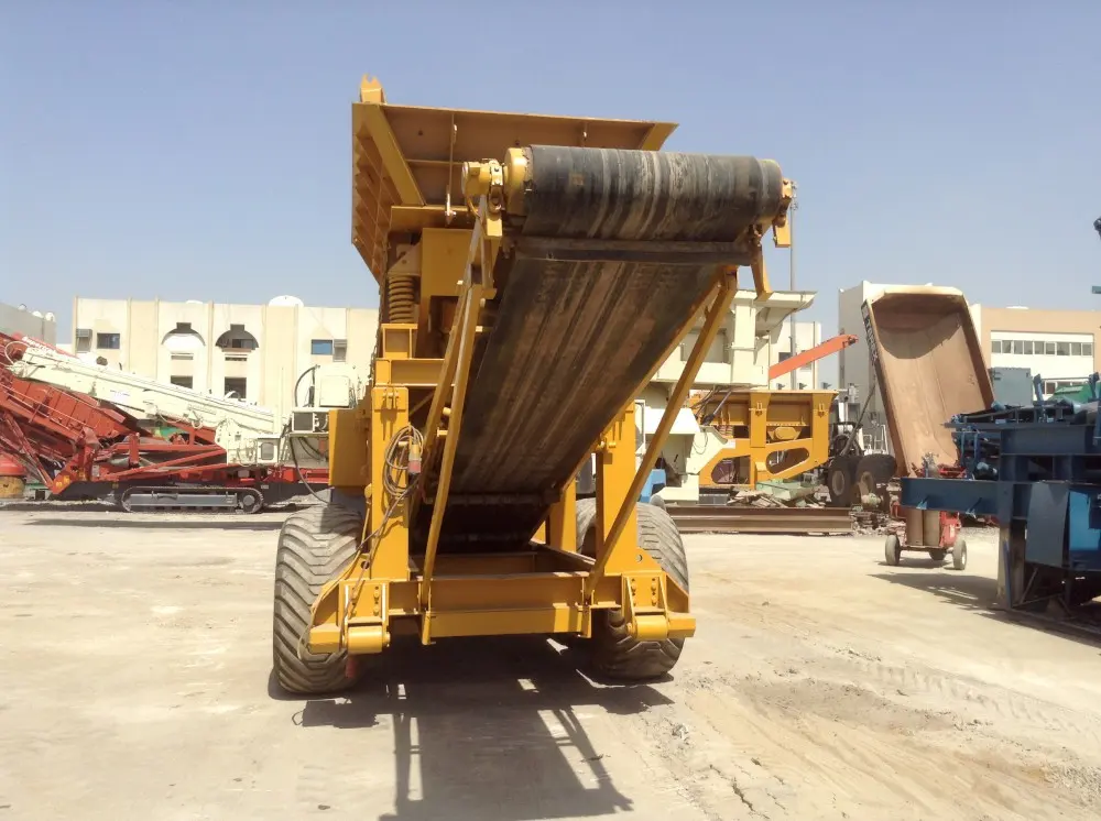 Mobile impact crusher on tyre trima (83/105P) - 2