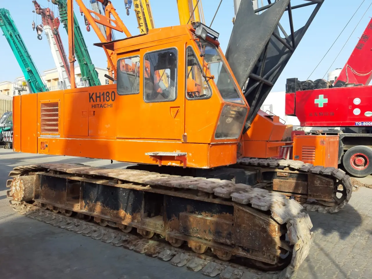 USED Crawler Crane HITACHI KH180-3