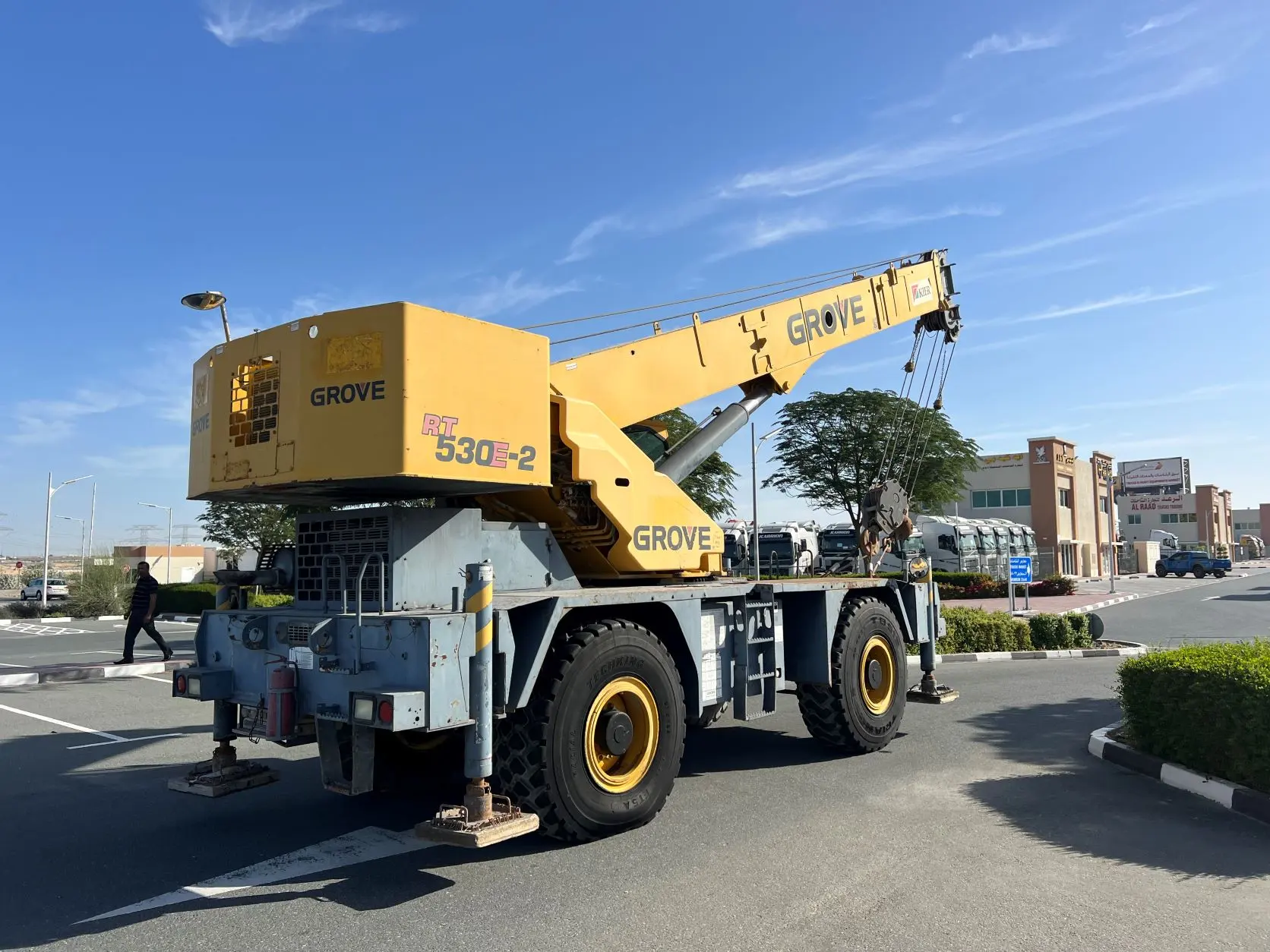 GROVE RT530E CRANE WITH WHEELS for Sale - 7