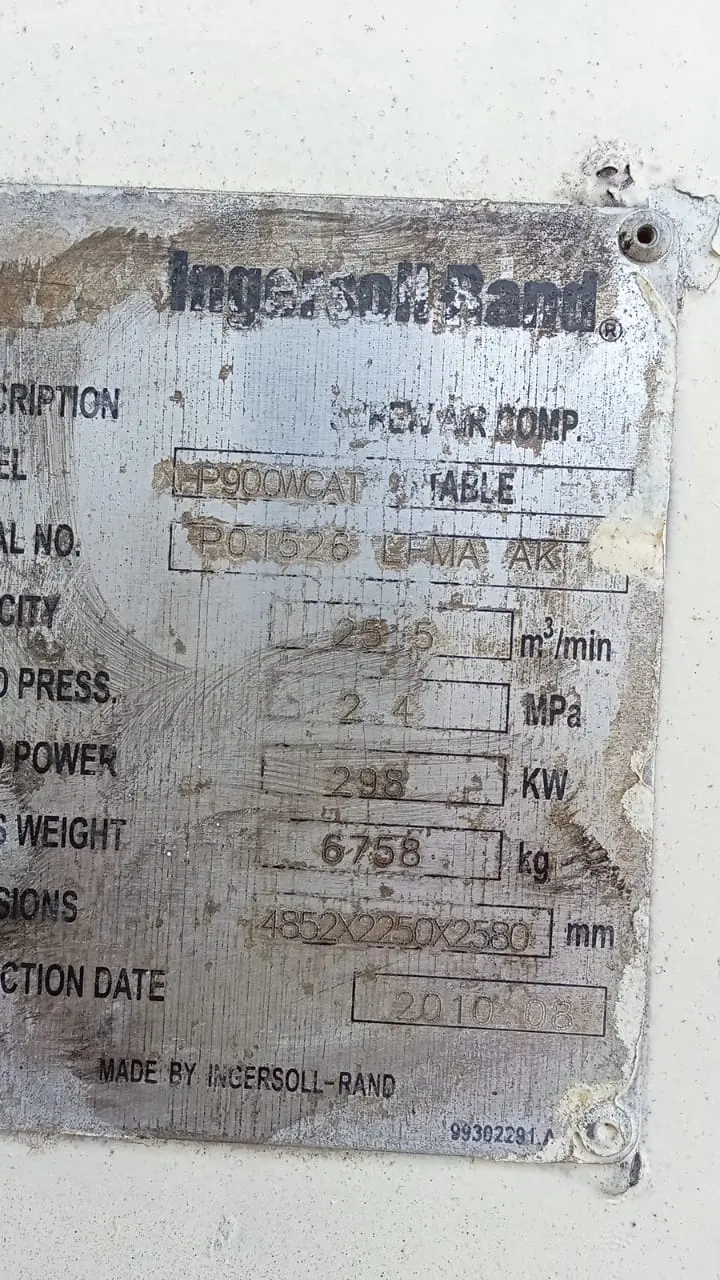 Ingersoll Rand High Pressure Compressor for sale - 5