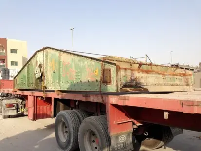Vibrating screen-1 deck krupp turbo