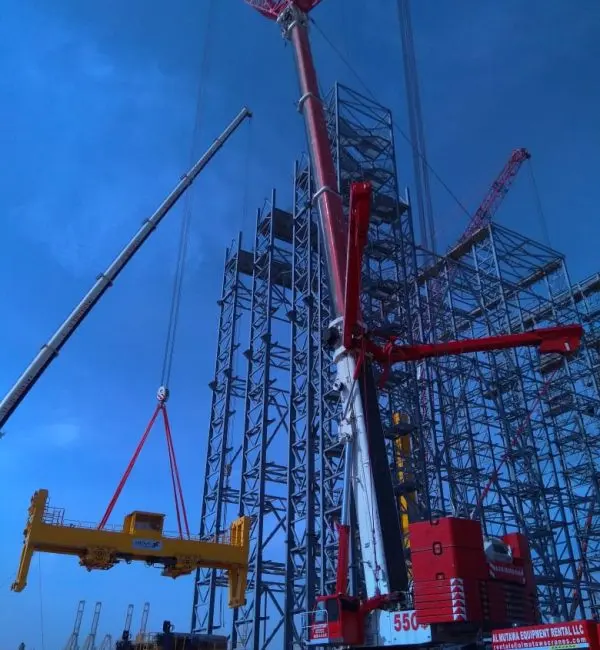 350 ton to 600 ton crane available on rental