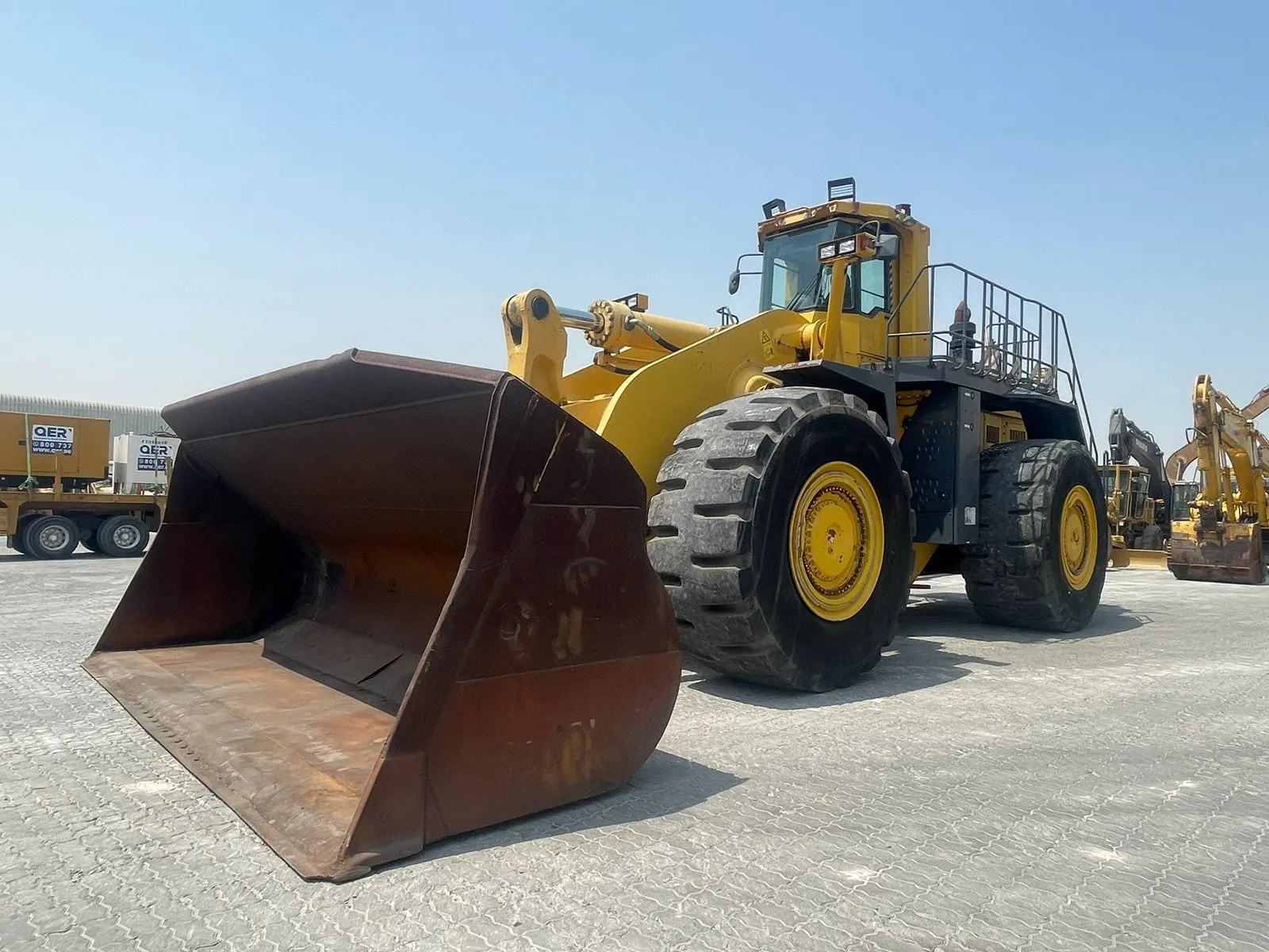 KOMATSU WA800-3A – 80TONS WHEEL LOADER - 4