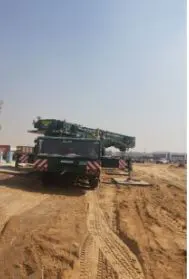 Mobile Crane 70 Ton DEMAG