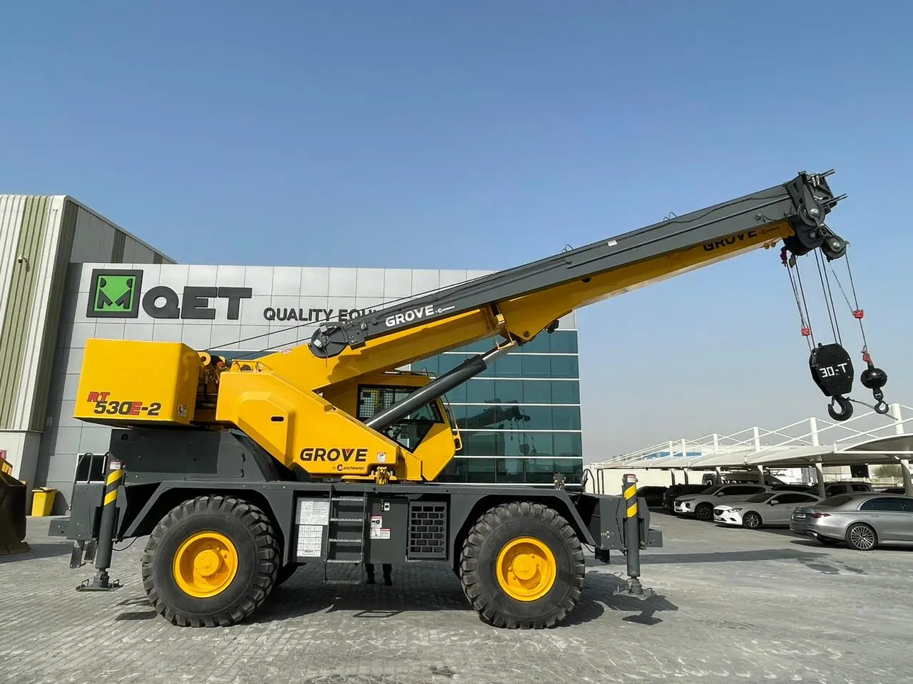 GROVE RT530E-2 - 30TONS ROUGHT TERRAN CRANE 4X4
