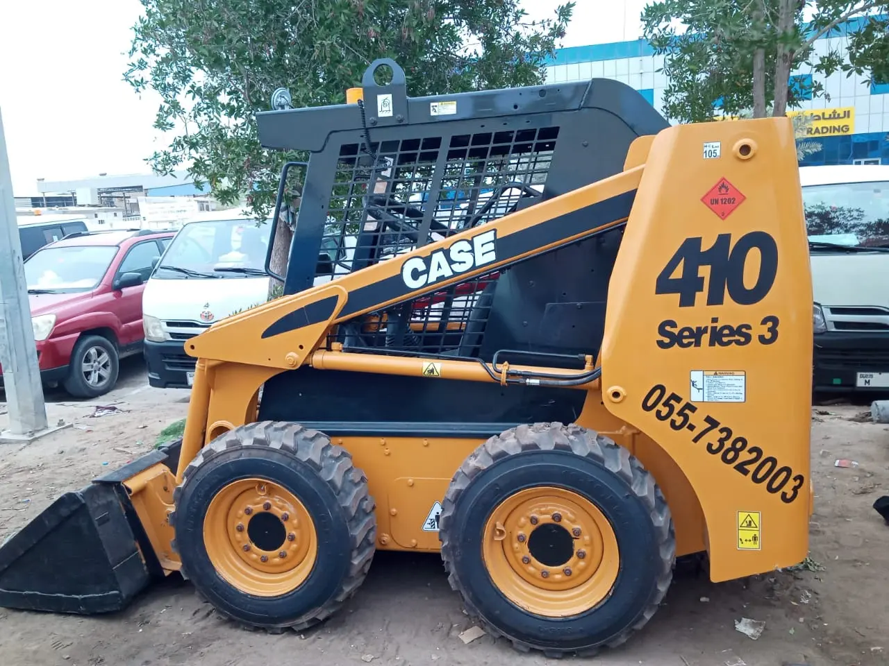 Skid Steers Loader CASE 410 series 3 With Bucket