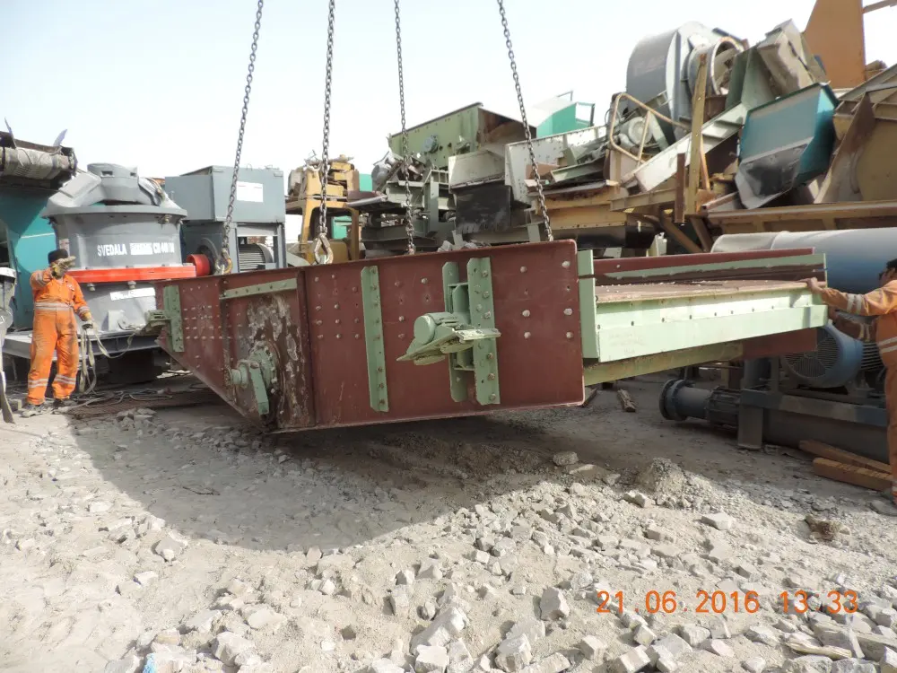 Vibrating screen weserhutte – 1 deck - 5