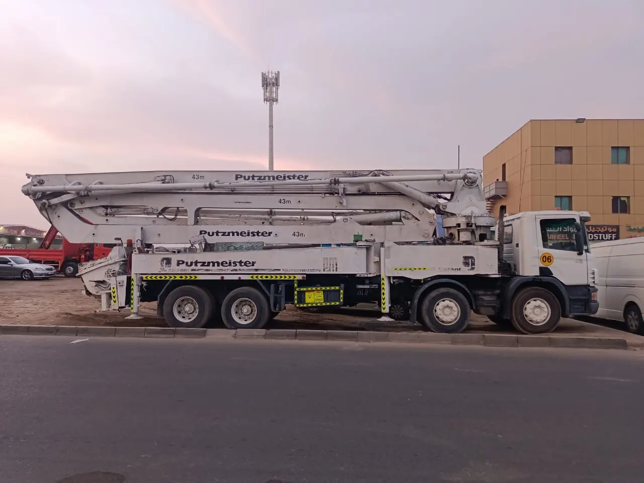 MAN Truck with WAITZINGER Concrete Pump 2008 - 3