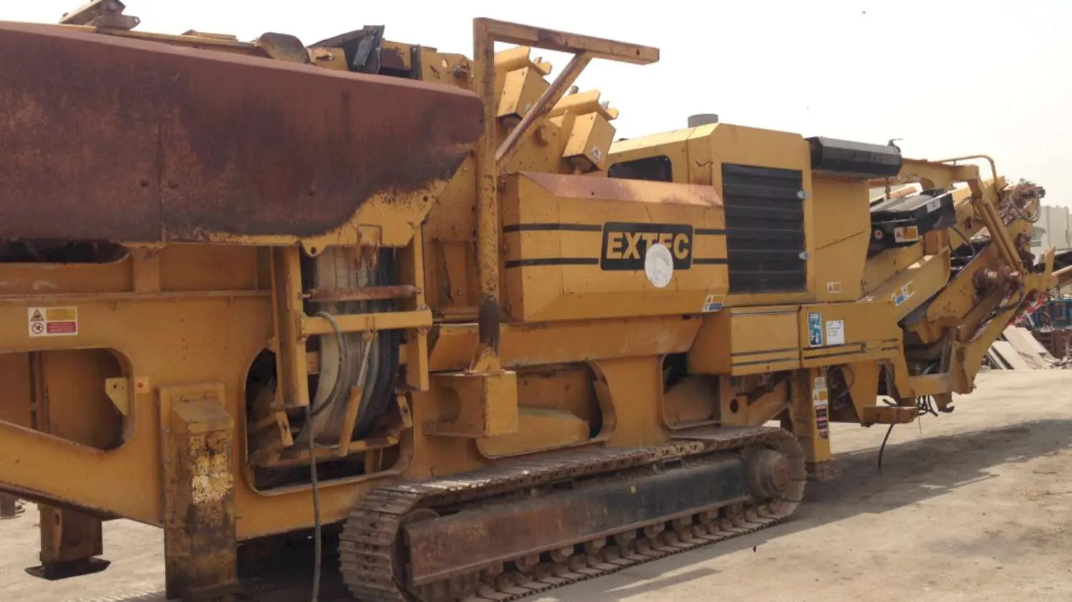 Mobile impact crusher extec i-c13 R - 3