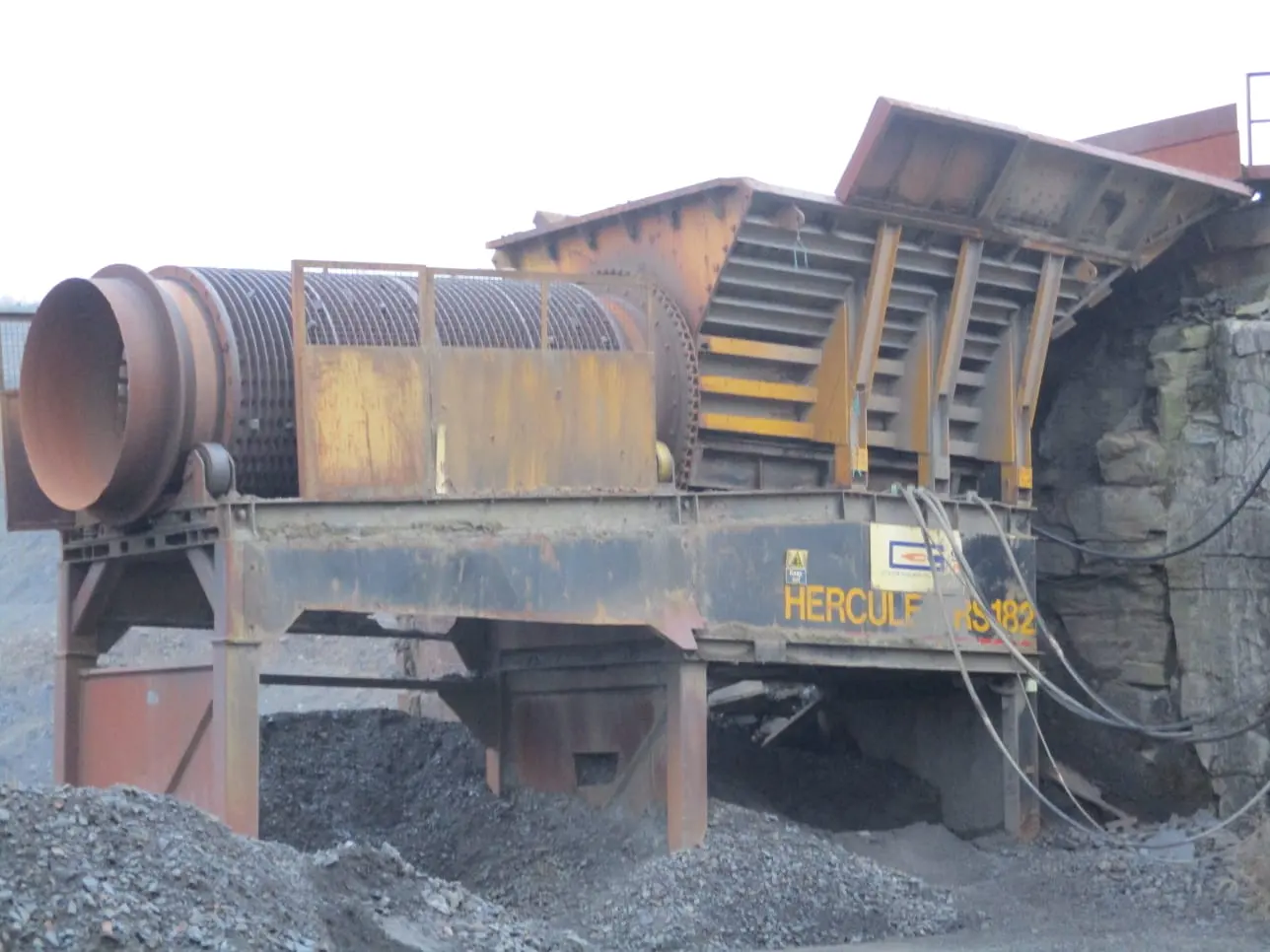 Hercules RS182 Heavy Duty Trommel Plant - 4