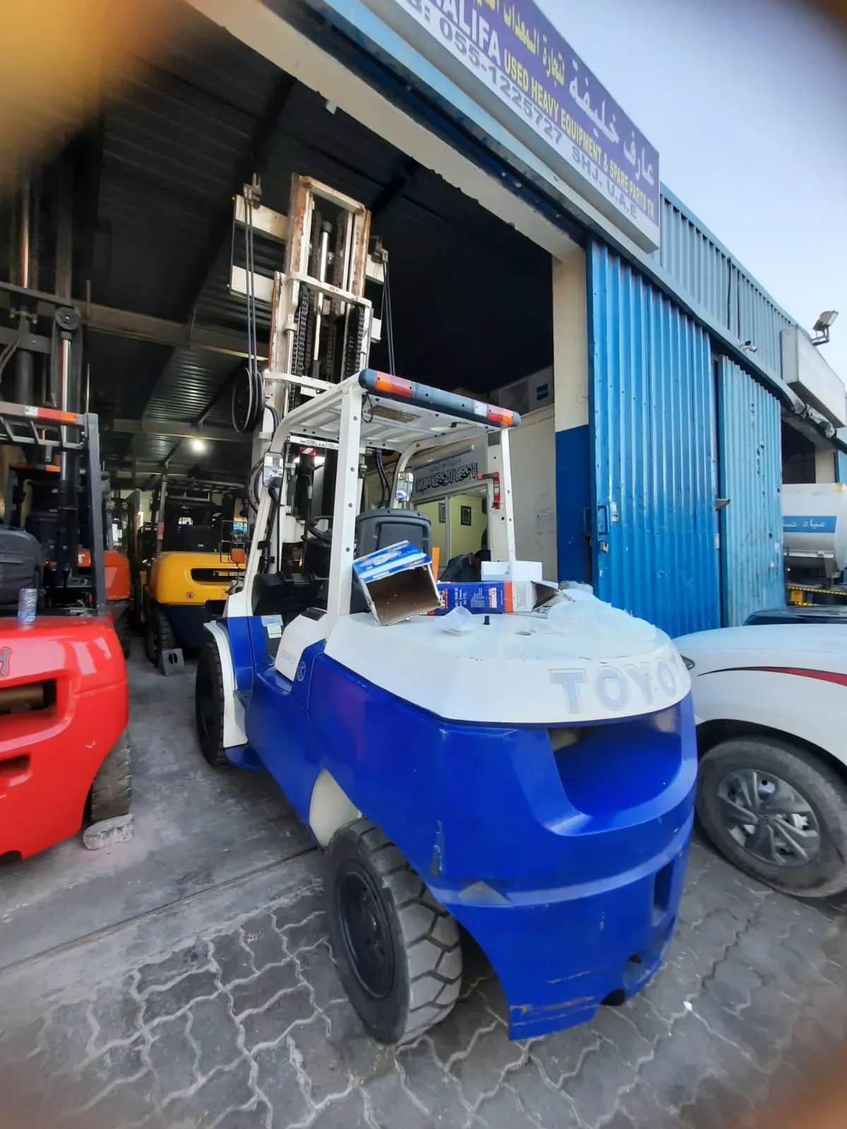 Toyota Geneo Forklift 5 Ton 2012 - 2