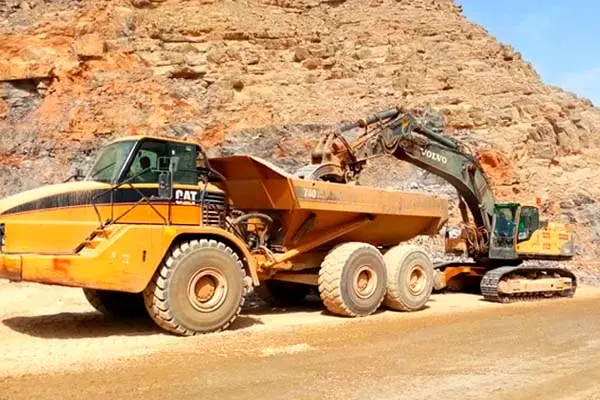 Dump Truck Caterpillar Dumper โ 772