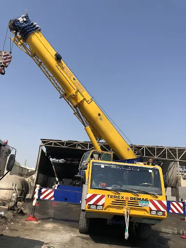 Fourwheel TEREX Crane available for hire
