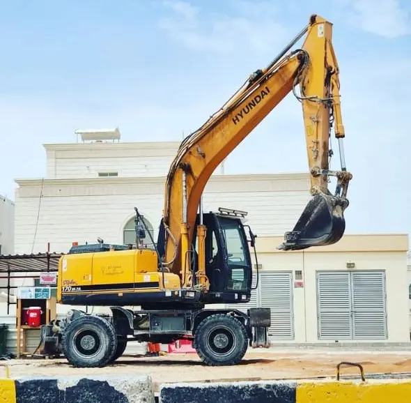 Wheel Excavator Hyundai 170 W-7A
